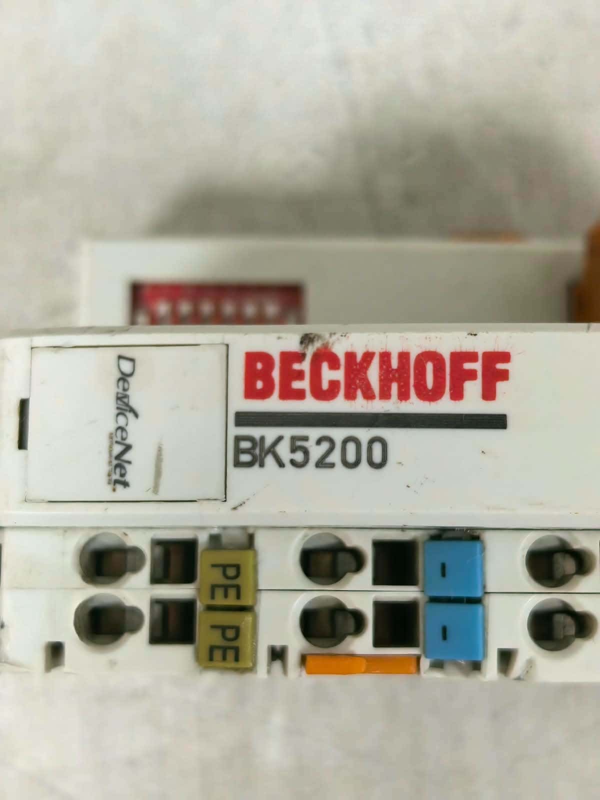 Beckhoff BK5200 BECKHOFF BK5200 DEVICENET COUPLER 24VDC 2