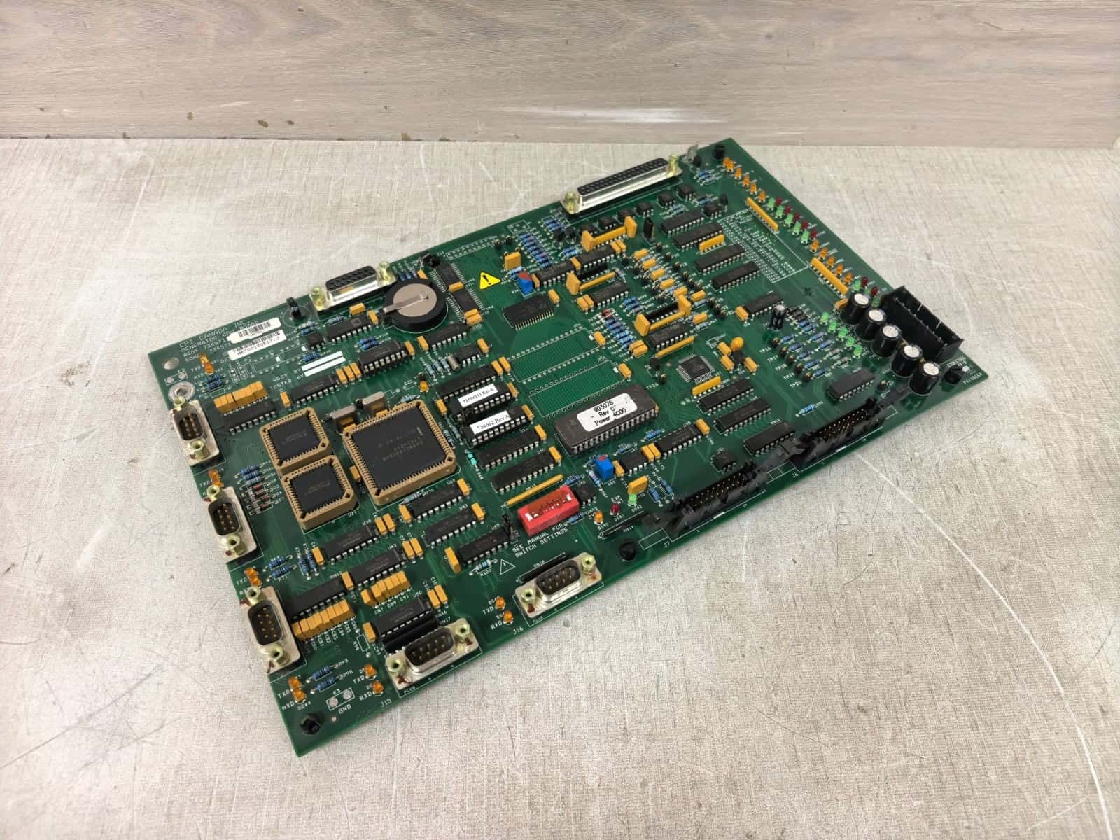 CPI CANADA INC. 734573 CPI CANADA INC. 734573 GENERATOR CPU BOARD 3