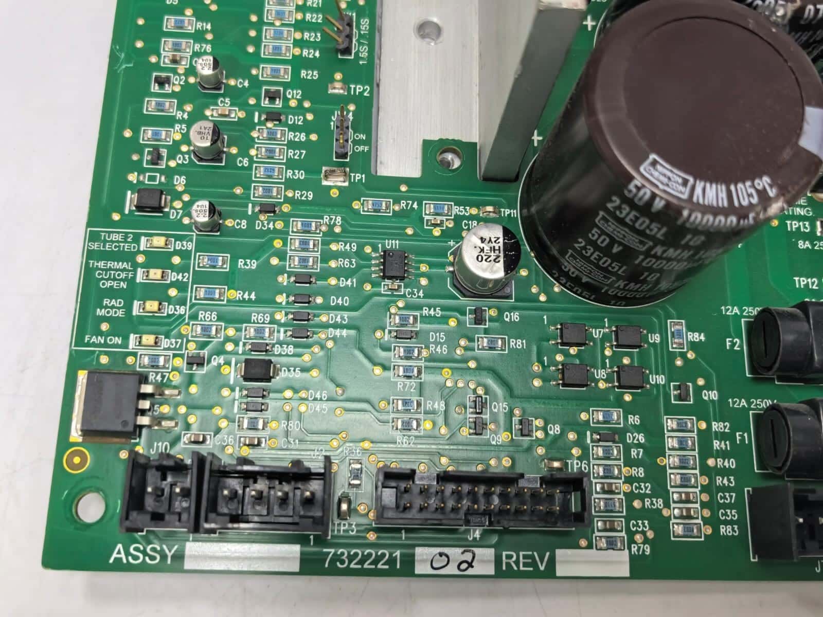 Siemens 732221/02 SCHEM 732219 CPI AUXILLARY BOARD 732221/02 3
