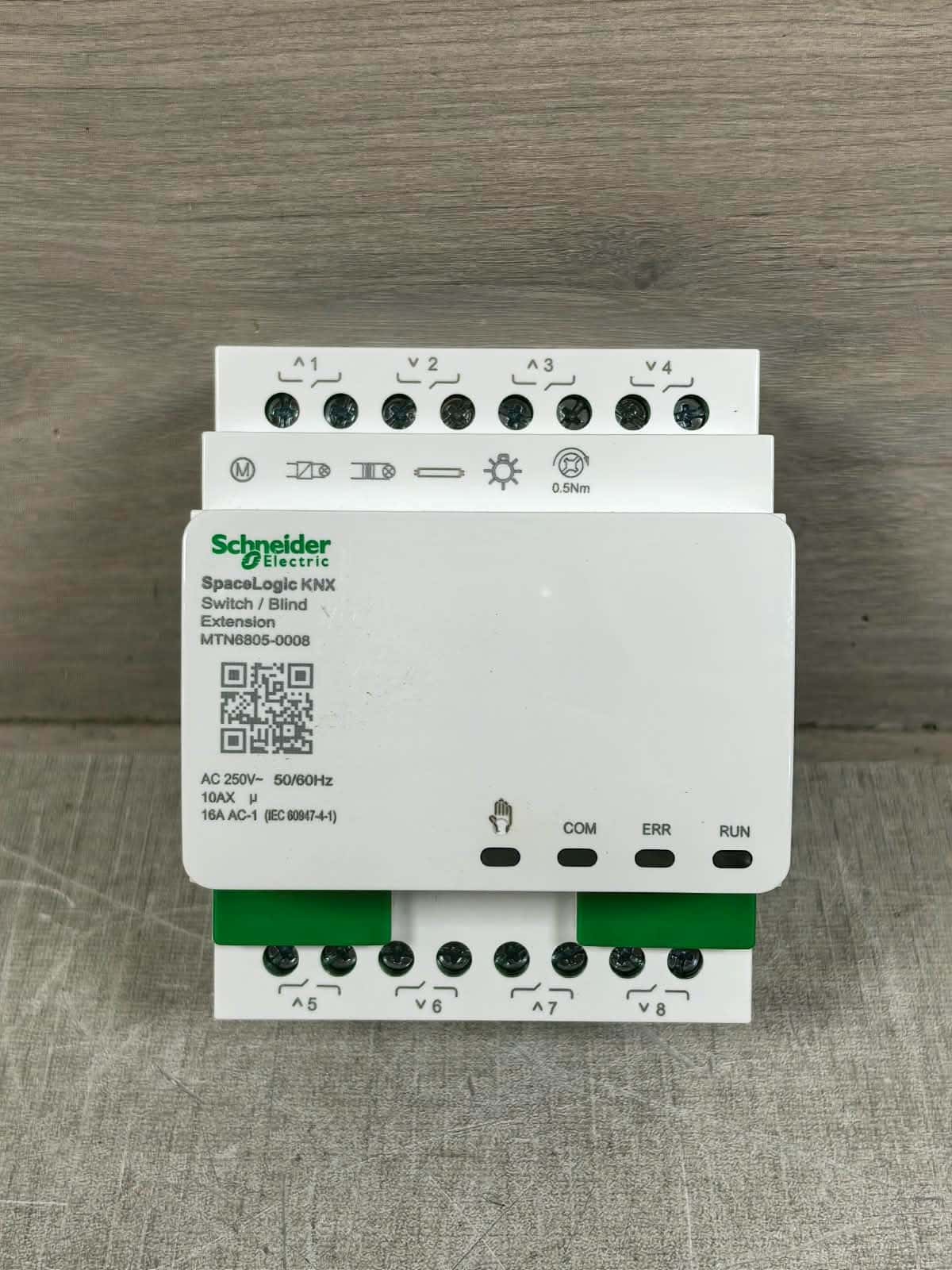 Schneider Electric MTN6805-0008 SCHNEIDER ELECTRIC MTN6805-0008 SPACELOGIC KNX SWITCH/ BLIND EXTENSION 250V 2