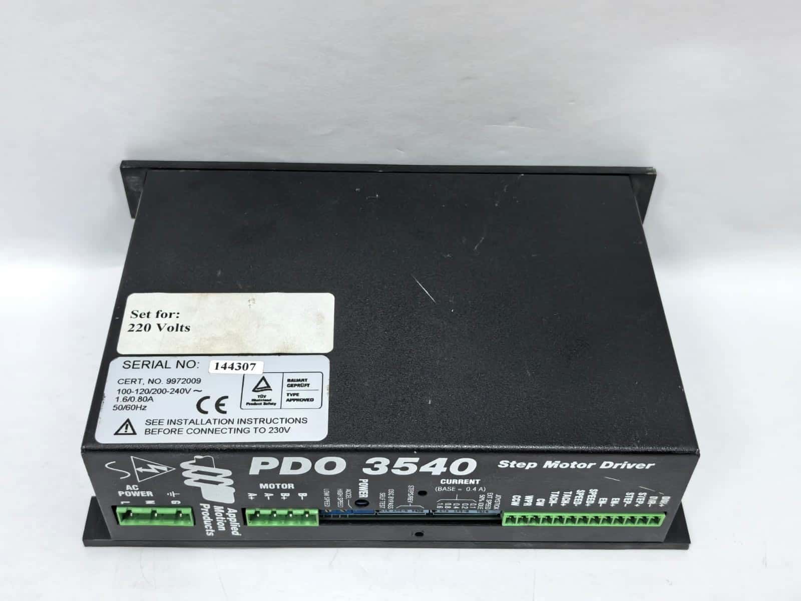 Applied Motion PDO 3540 APPLIED MOTION PDO 3540 STEP MOTOR DRIVER 2