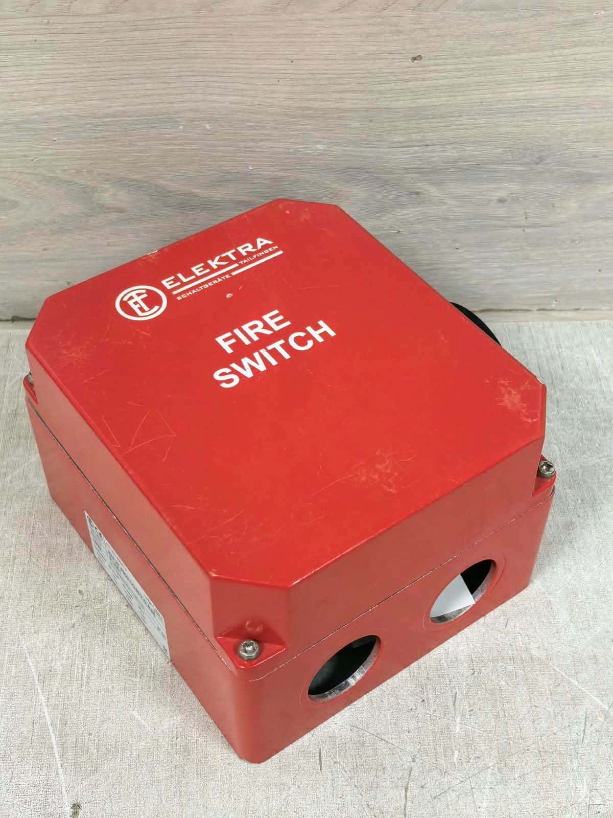 ELEKTRA TAILFINGEN BSF2E 6903-LG48/2-D-RSS 312551 ELEKTRA TAILFINGEN BSF2E 6903-LG48/2-D-RSS 312551 FIRE SWITCH 4