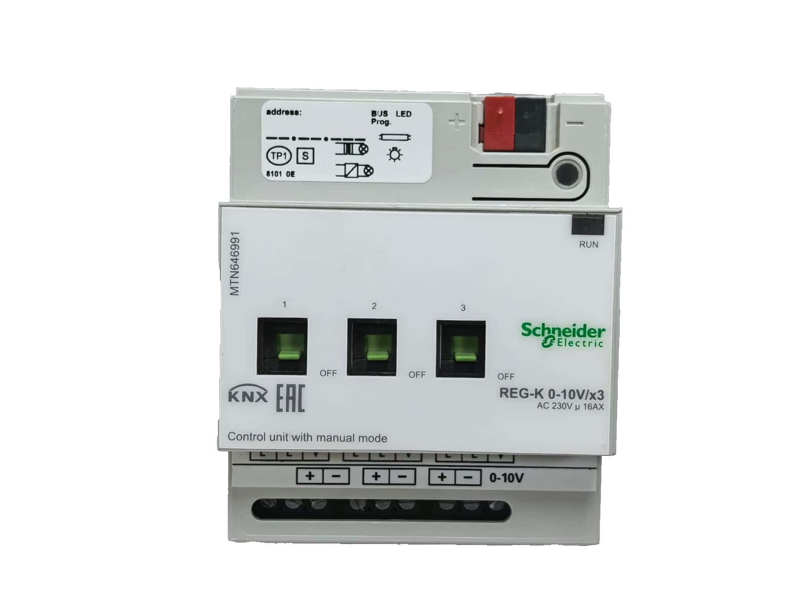 Schneider Electric MTN646991 SCHNEIDER ELECTRIC MTN646991 CONTROL UNIT 0-10 V REG-K /3-GANG 2