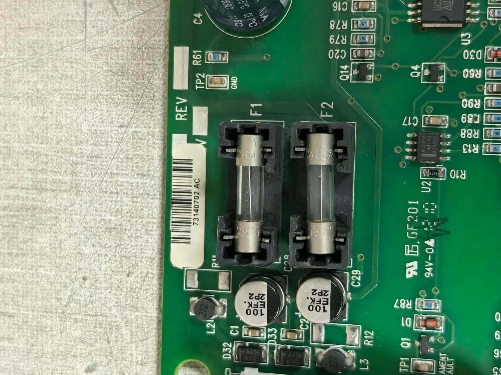 CPI 73140702 AC PWB 731406 REV.V CPI 73140702 AC PWB 731406 REV.V CIRCUIT BOARD 8