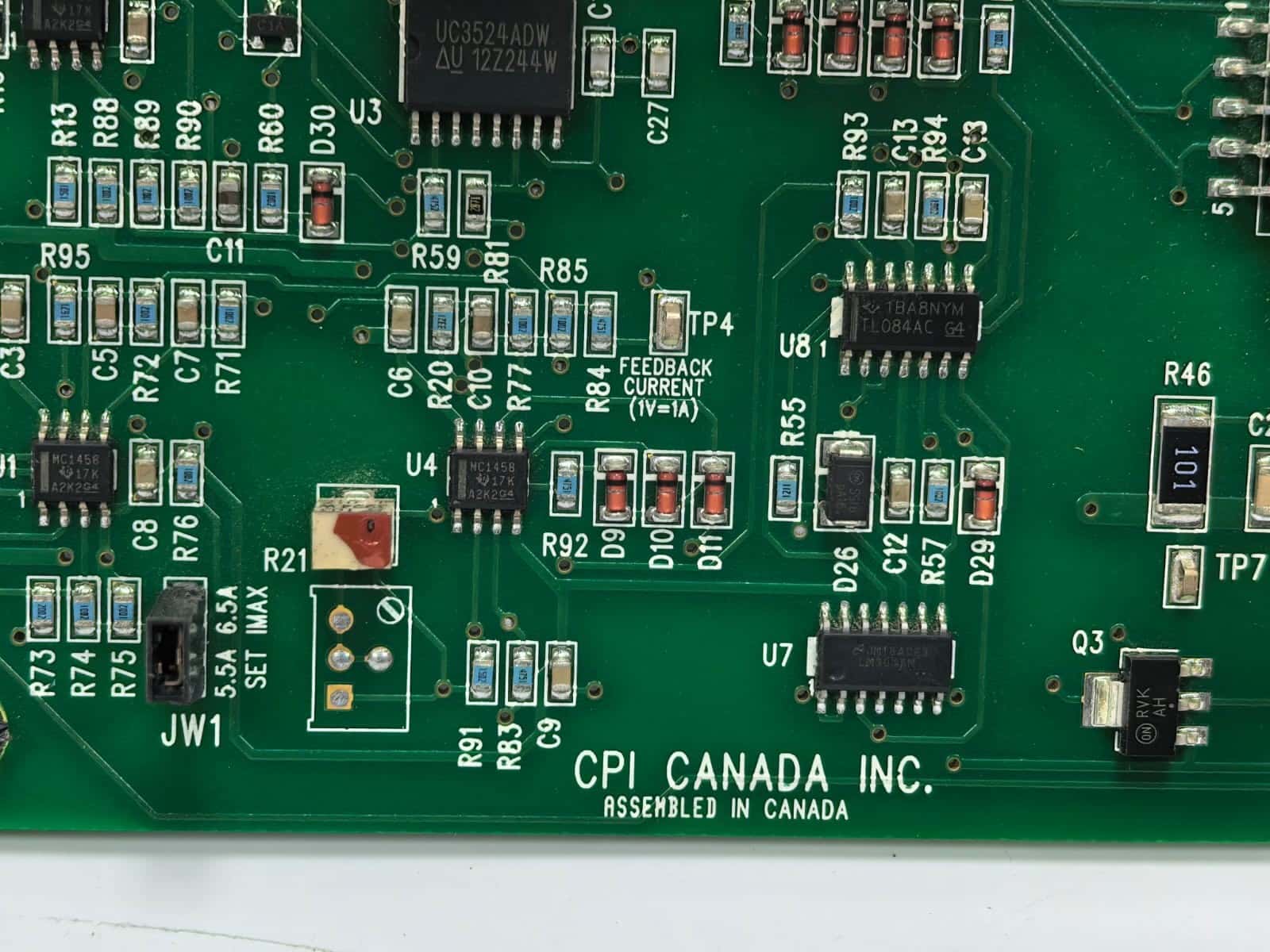 CPI 731406 CPI 73140701 AC PCB BOARD 731406 REV.V 3
