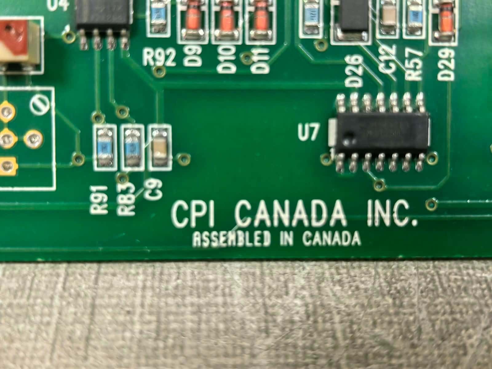 CPI 73140702 AC PWB 731406 REV.V CPI 73140702 AC PWB 731406 REV.V CIRCUIT BOARD 6