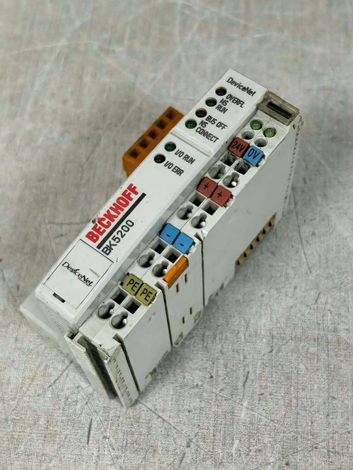 Beckhoff BK5200 BECKHOFF BK5200 DEVICENET COUPLER 24VDC 4