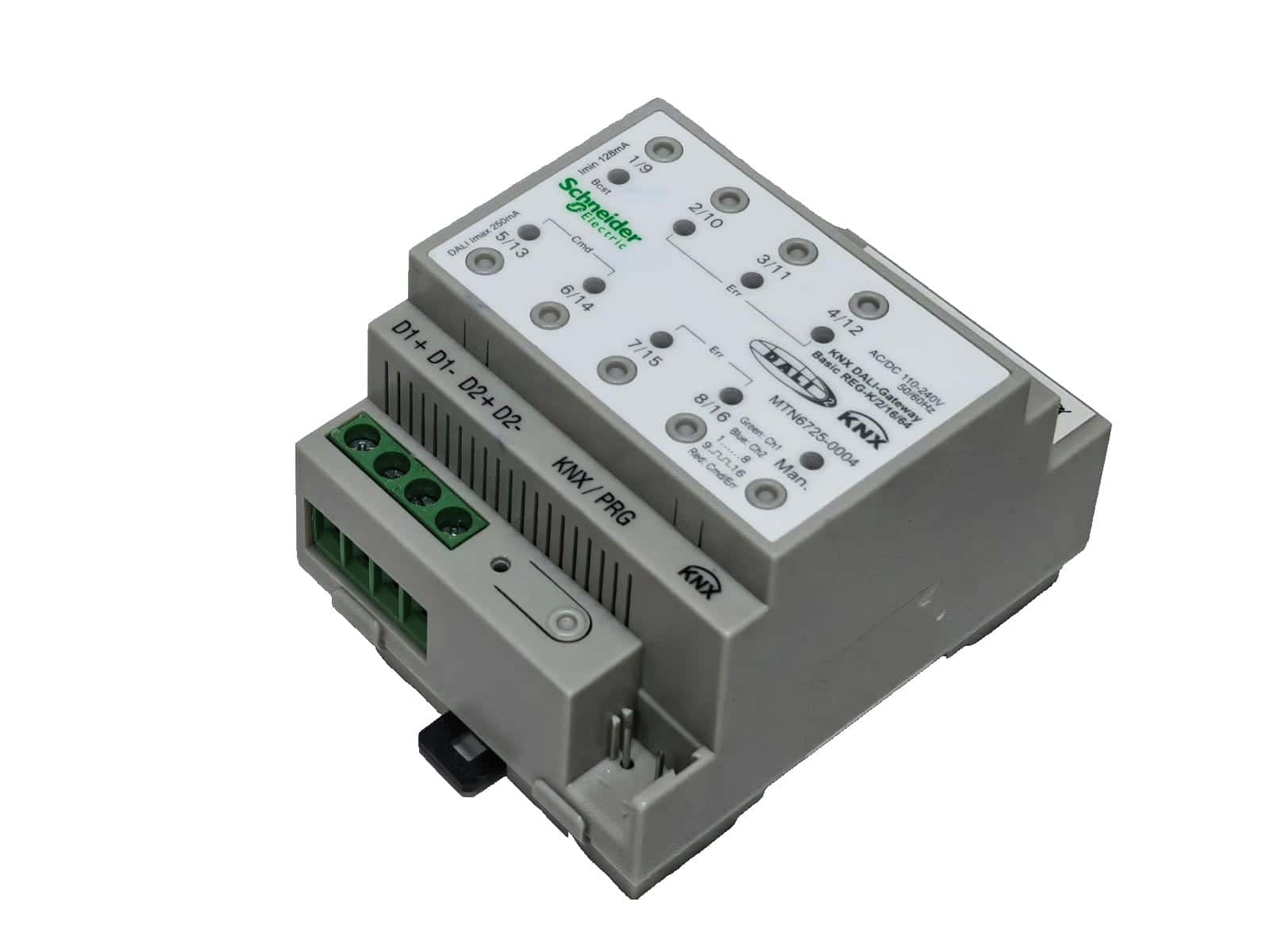 Schneider Electric MTN6725-0004 SCHNEIDER ELECTRIC MTN6725-0004 KNX DALI-GATEWAY BASIC REG-K/2/16/64 9