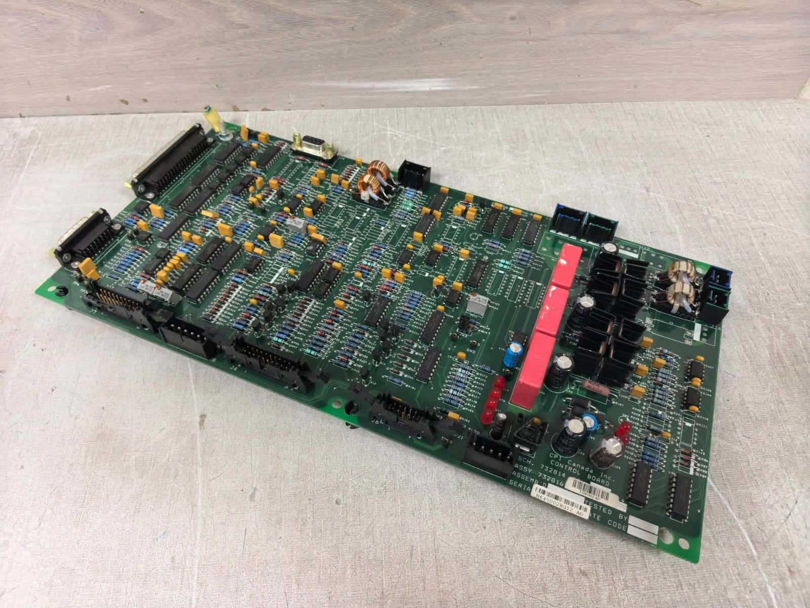 CPI CNADA INC. 732814 / 732816 / 732815 REV.J CPI CNADA INC. 732814 / 732816 / 732815 REV.J CONTROL BOARD 3