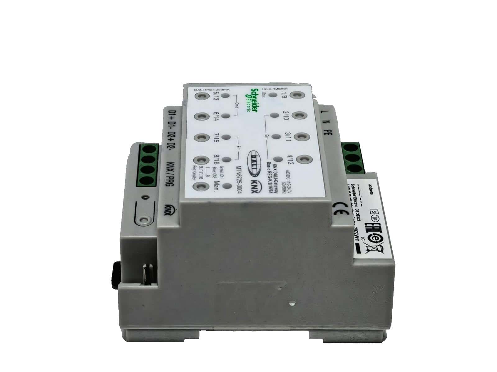 Schneider Electric MTN6725-0004 SCHNEIDER ELECTRIC MTN6725-0004 KNX DALI-GATEWAY BASIC REG-K/2/16/64 7
