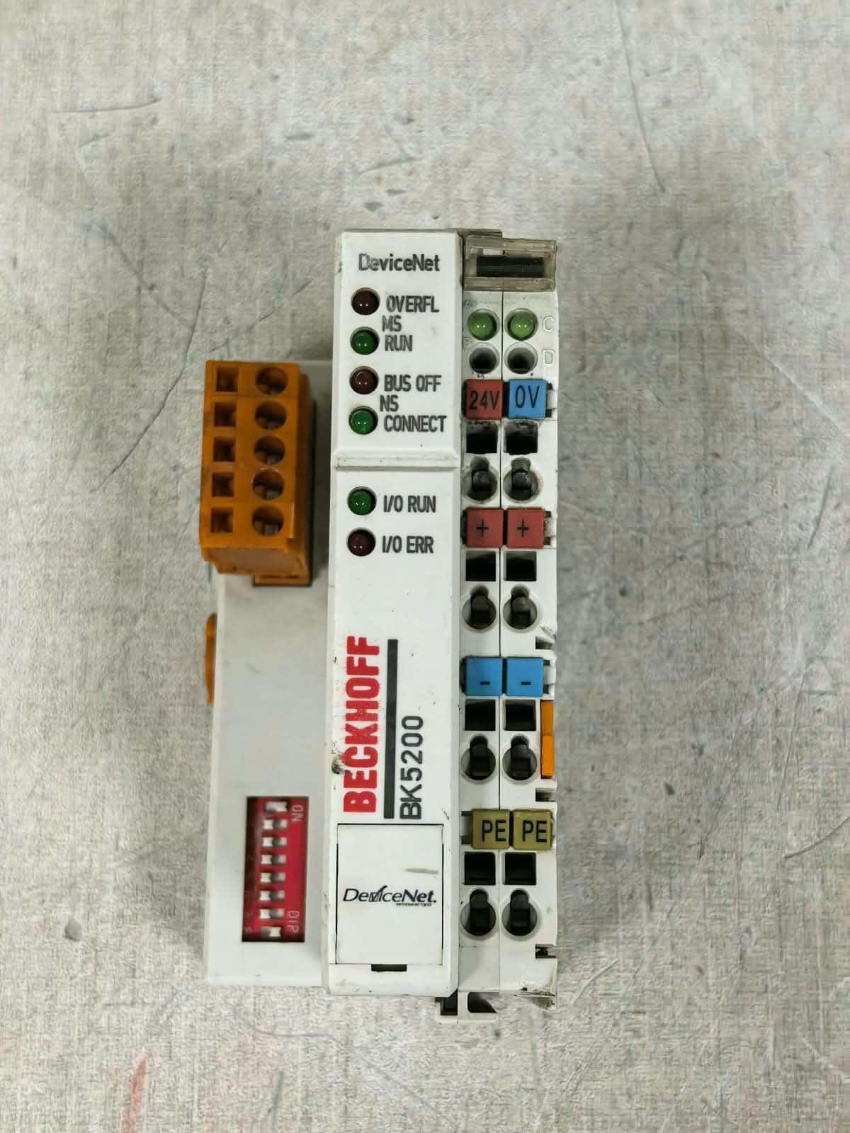 Beckhoff BK5200 BECKHOFF BK5200 DEVICENET COUPLER 24VDC 5