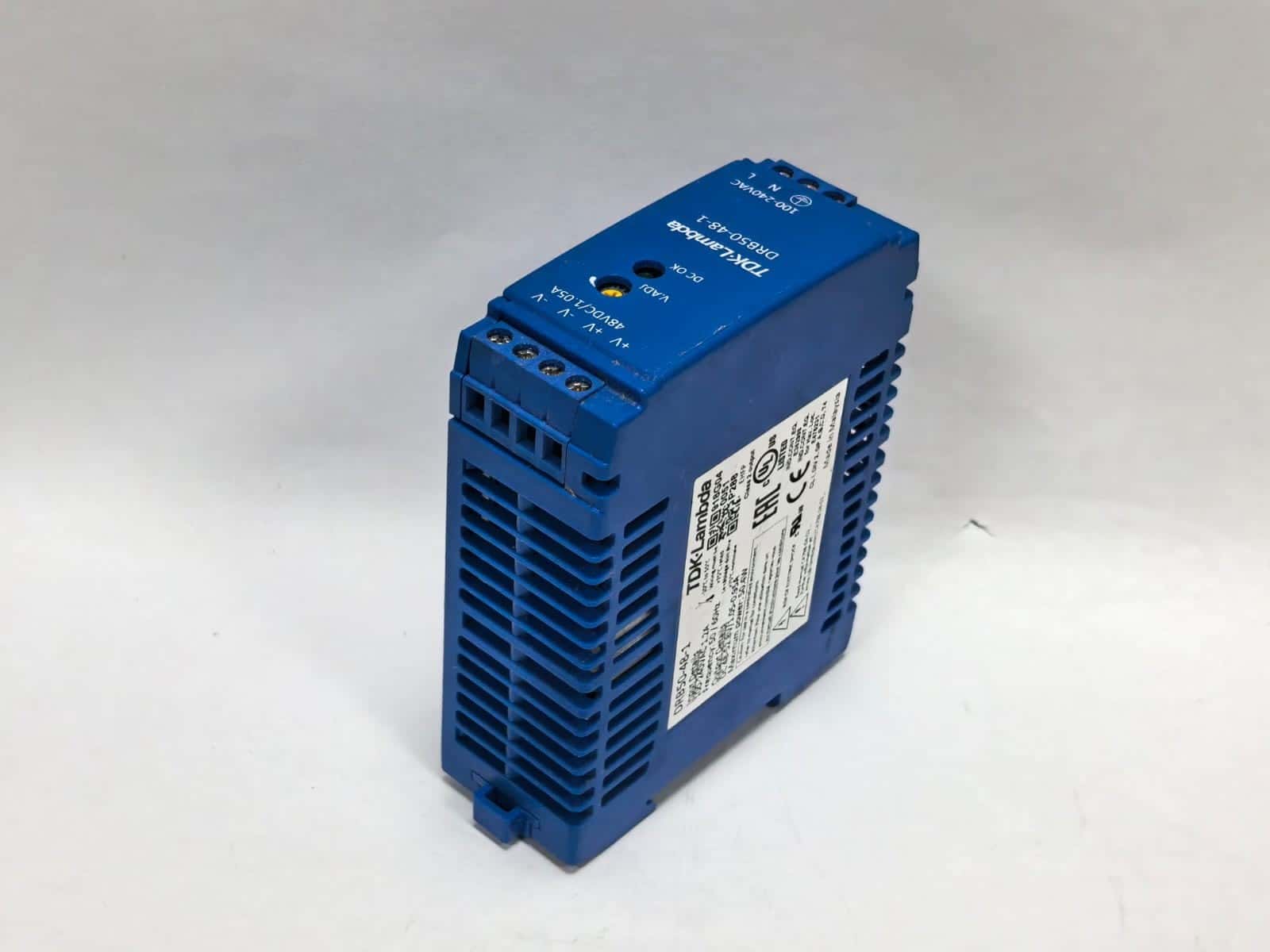 TDK-LAMBDA DRB50-48-1 TDK-LAMBDA DRB50-48-1 POWER SUPPLY 100-240 VAC 10