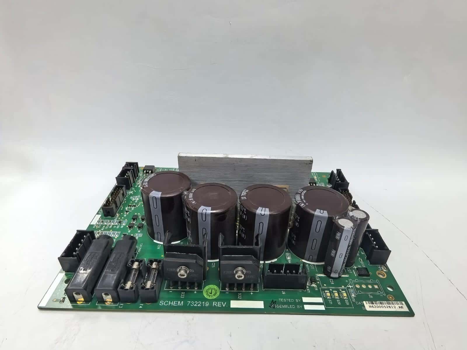 Siemens 732221/02 SCHEM 732219 CPI AUXILLARY BOARD 732221/02 5
