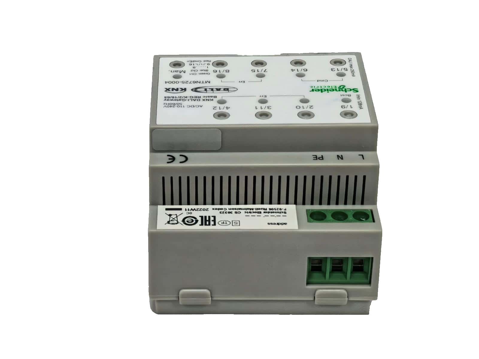 Schneider Electric MTN6725-0004 SCHNEIDER ELECTRIC MTN6725-0004 KNX DALI-GATEWAY BASIC REG-K/2/16/64 4