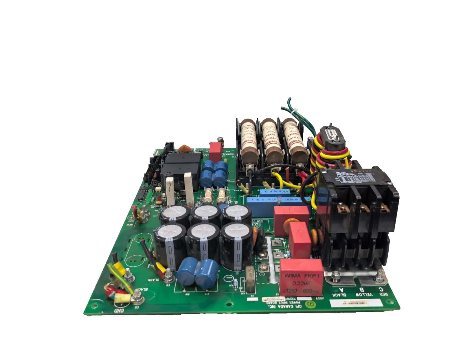 cpi 732160 REV.P CPI INDICO 732161/73216104.AE POWER INPUT BOARD 732160 REV.P 5