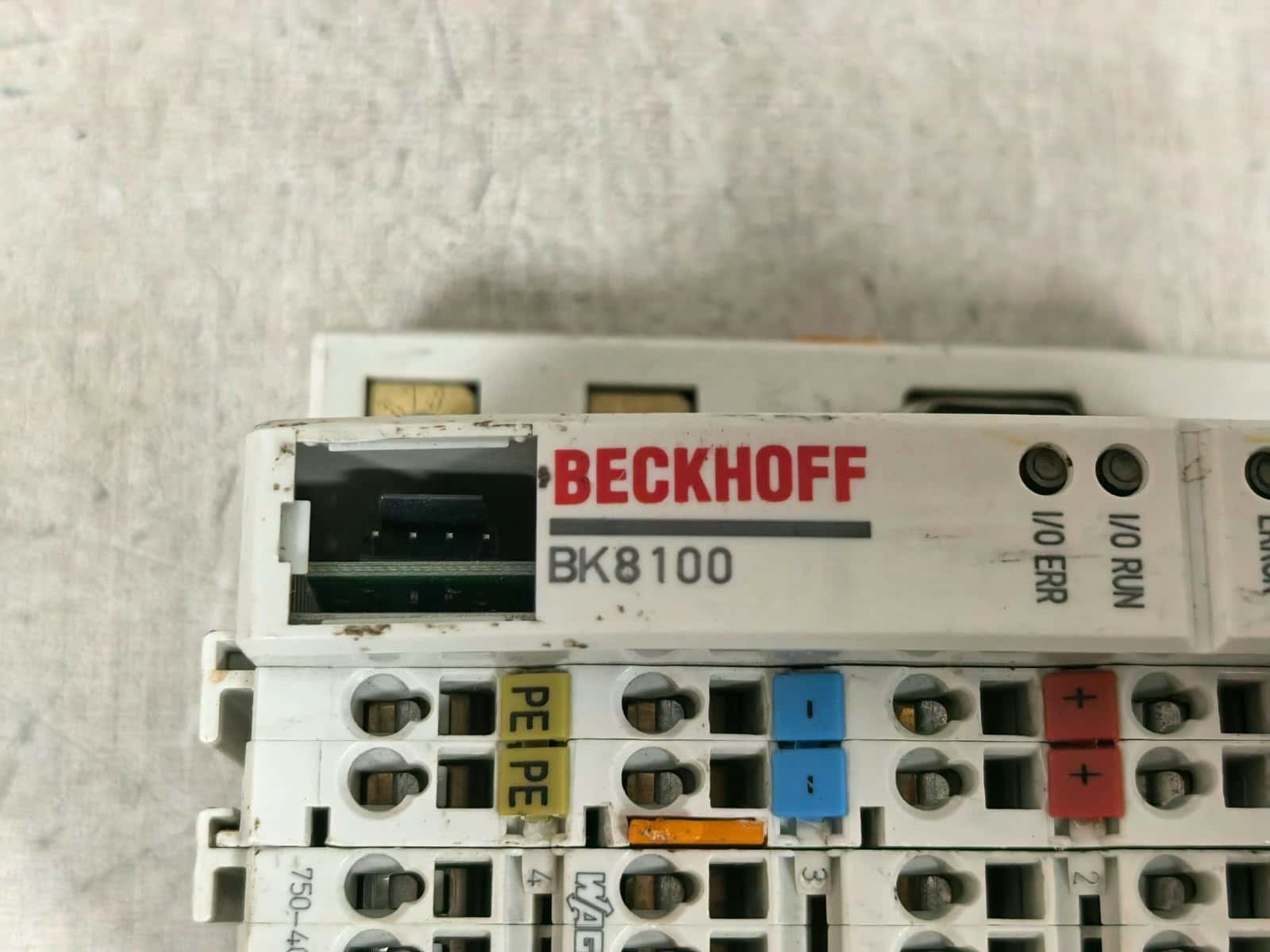 Beckhoff 750-550/750-402 BECKHOFF BK8100 750-550/750-402 RS232 COUPLER 24VDC 2