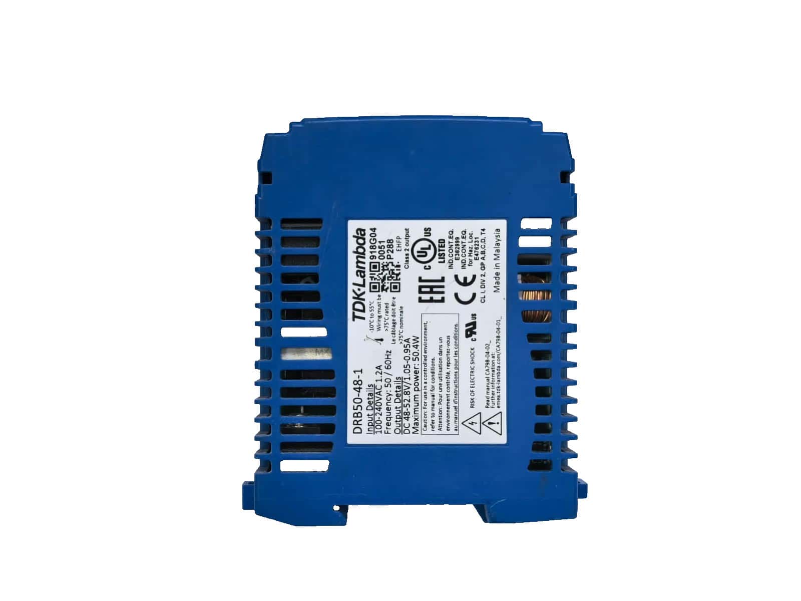 TDK-LAMBDA DRB50-48-1 TDK-LAMBDA DRB50-48-1 POWER SUPPLY 100-240 VAC 4