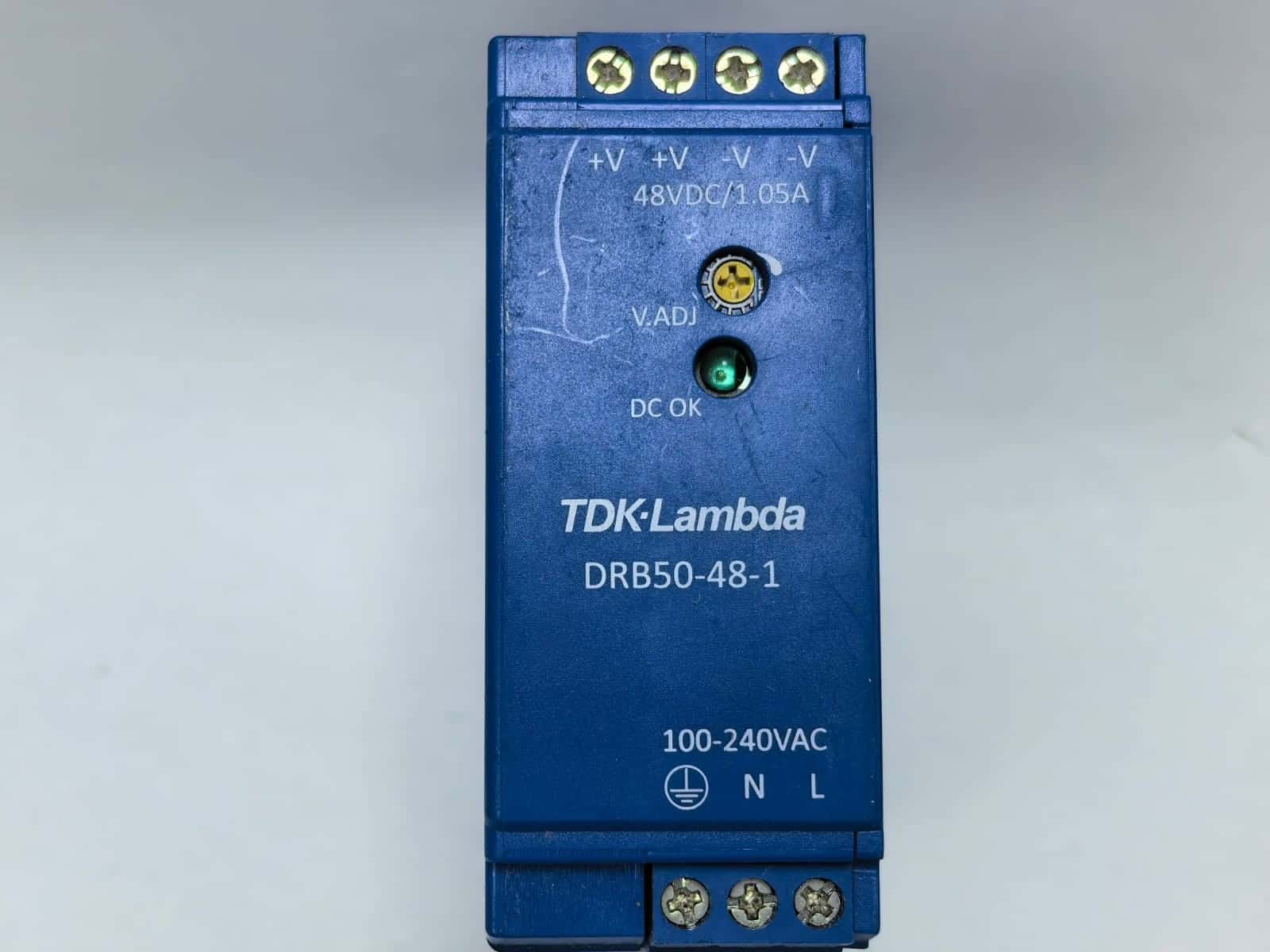 TDK-LAMBDA DRB50-48-1 TDK-LAMBDA DRB50-48-1 POWER SUPPLY 100-240 VAC 2