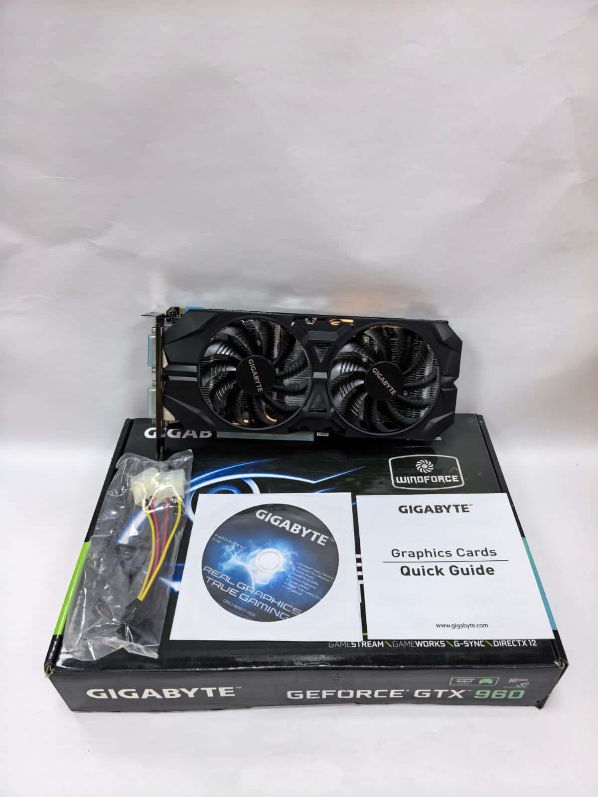 GIGABYTE GV-N960WF2OC-4GD GIGABYTE GEFORCE GTX 960 WINDFORCE GV-N960WF2OC-4GD 1