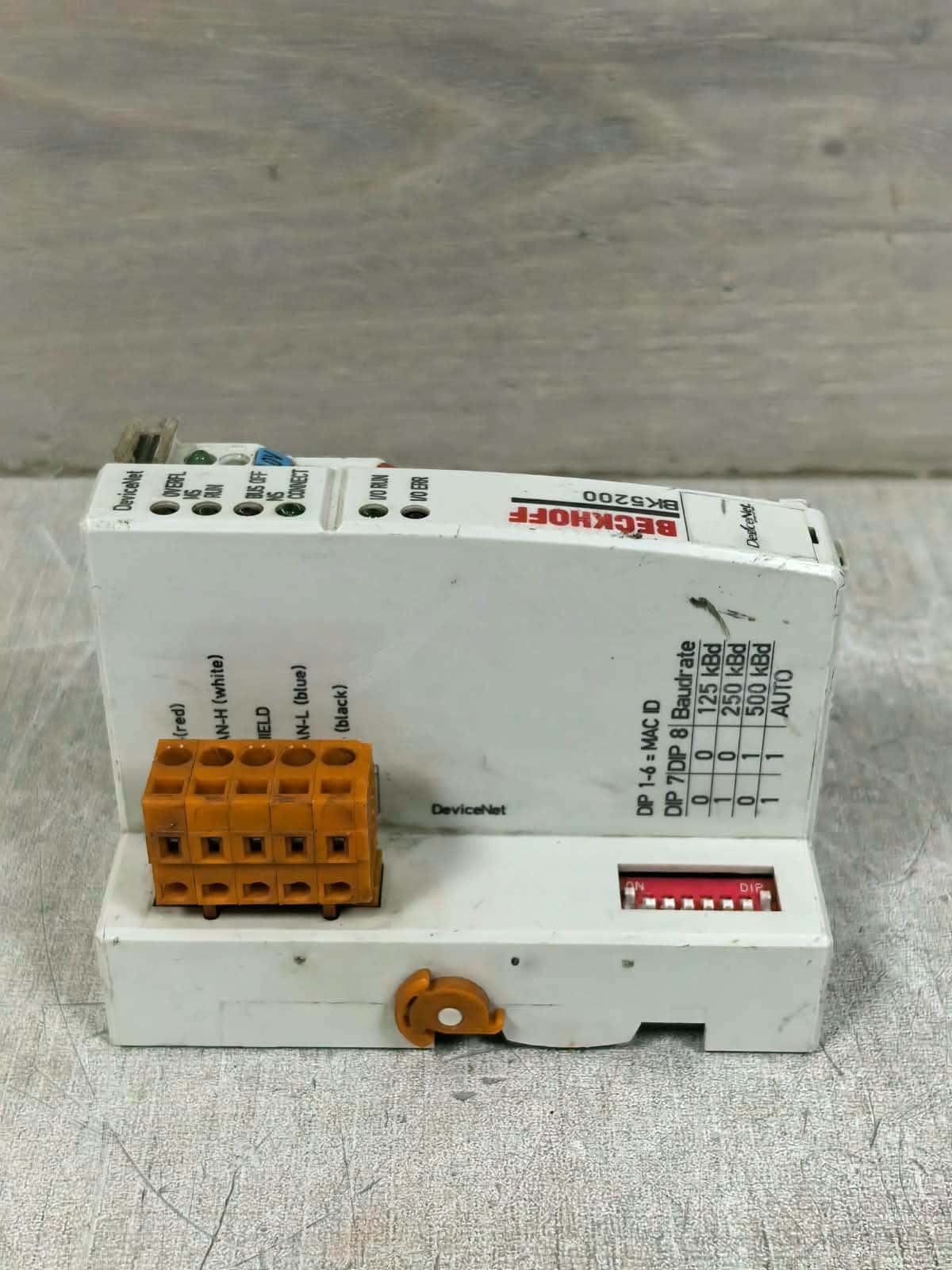 Beckhoff BK5200 BECKHOFF BK5200 DEVICENET COUPLER 24VDC 7