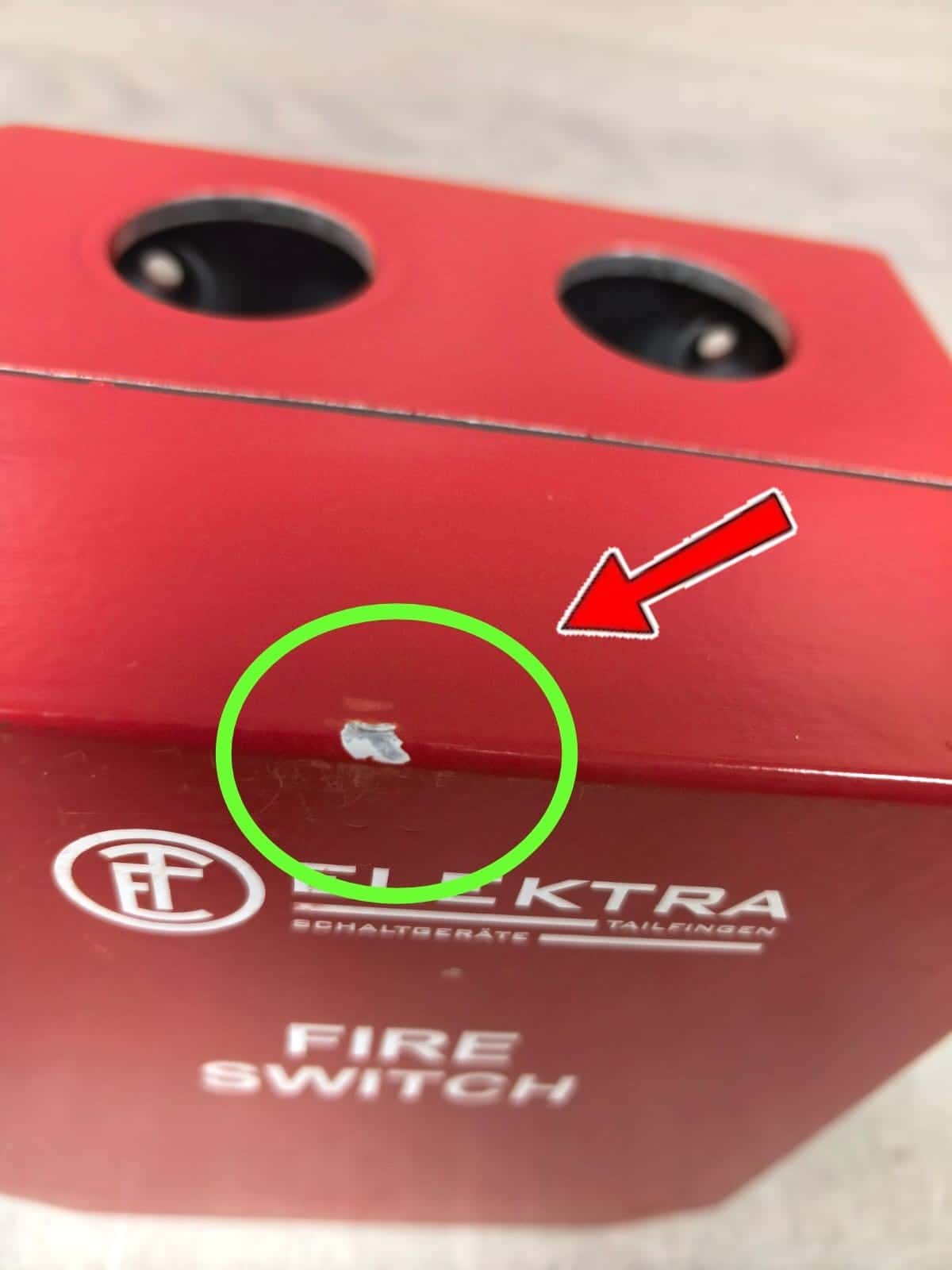 ELEKTRA TAILFINGEN BSF2E 6903-LG48/2-D-RSS 312551 ELEKTRA TAILFINGEN BSF2E 6903-LG48/2-D-RSS 312551 FIRE SWITCH 3