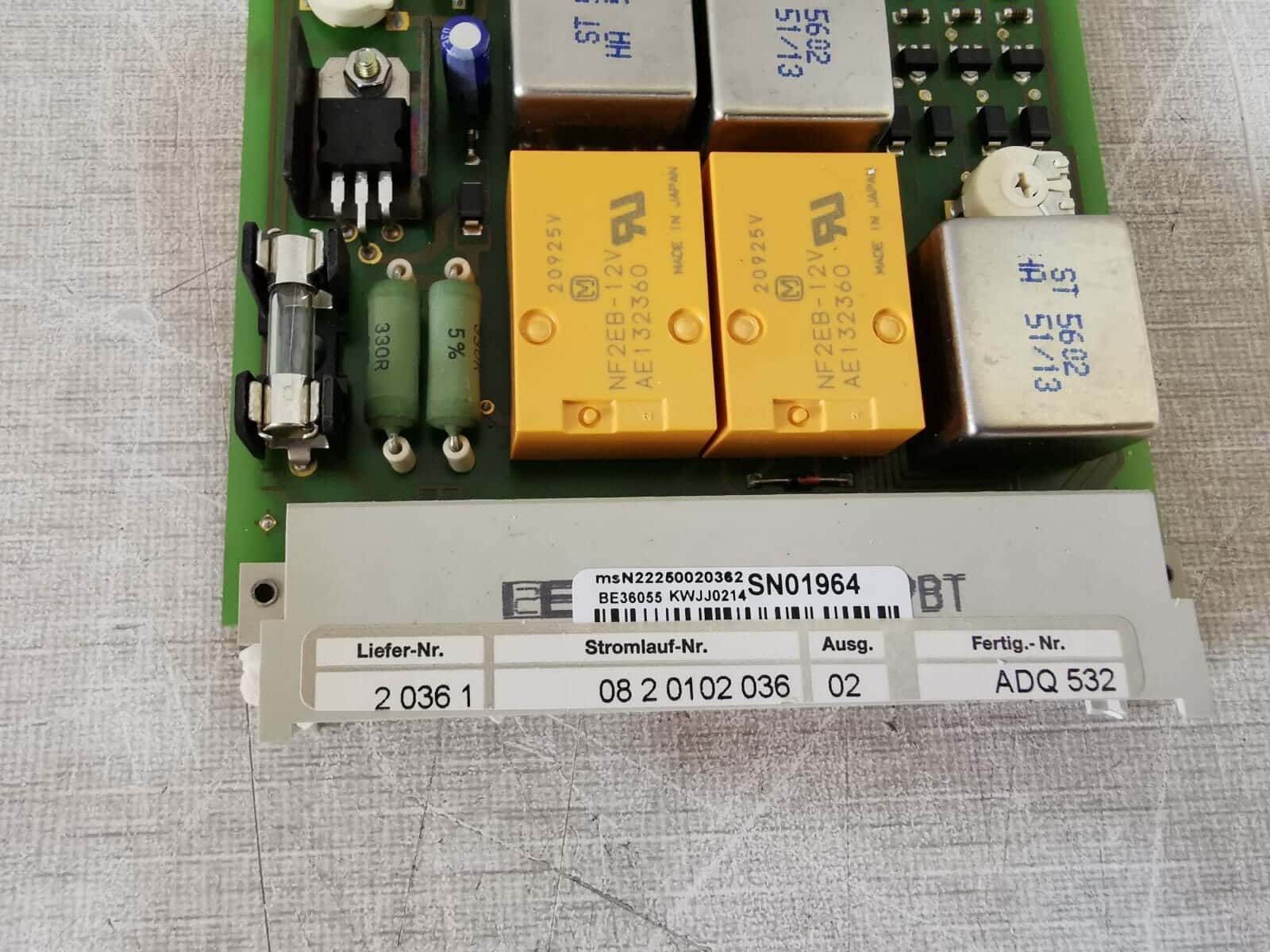 Neumann 2-036-1 NEUMANN 2 036 1/ 20361 Audio Card 9