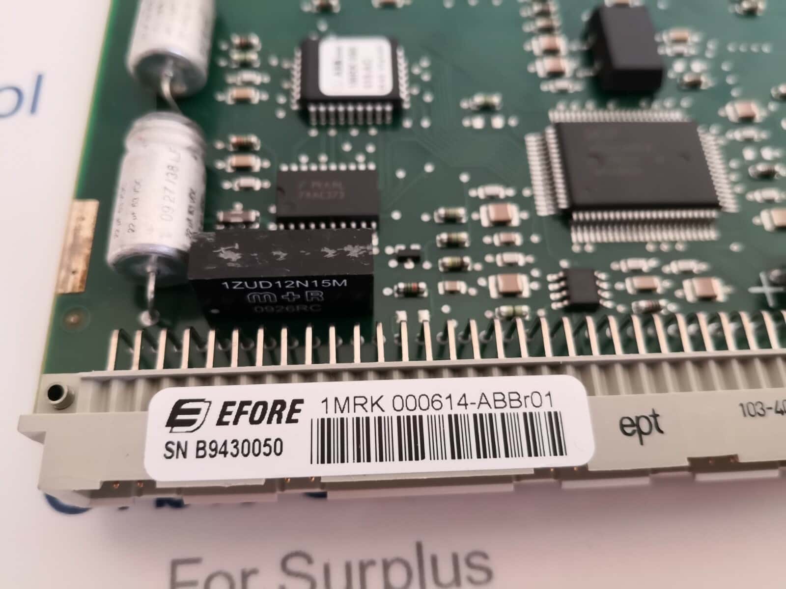 ABB 1MRK000614ABBR01 ABB 1MRK 000614-ABBR01 / 1MRK000614ABBR01 Control Board 2