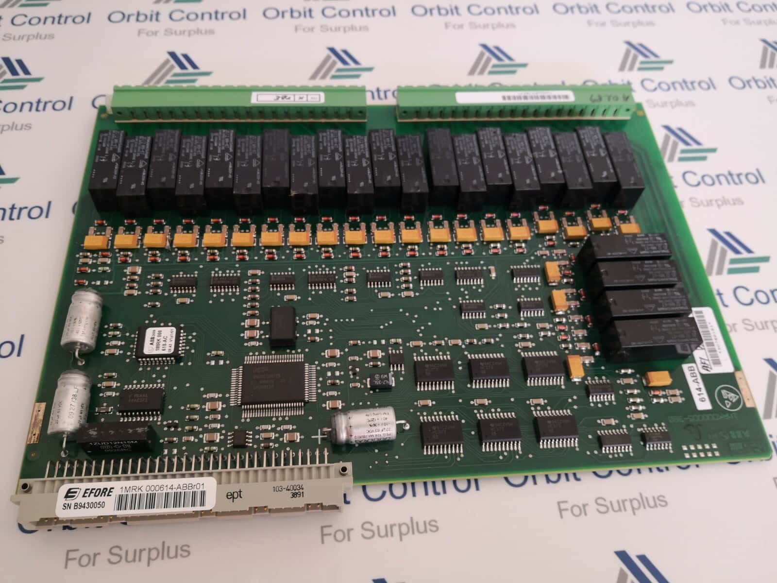 ABB 1MRK000614ABBR01 ABB 1MRK 000614-ABBR01 / 1MRK000614ABBR01 Control Board 1