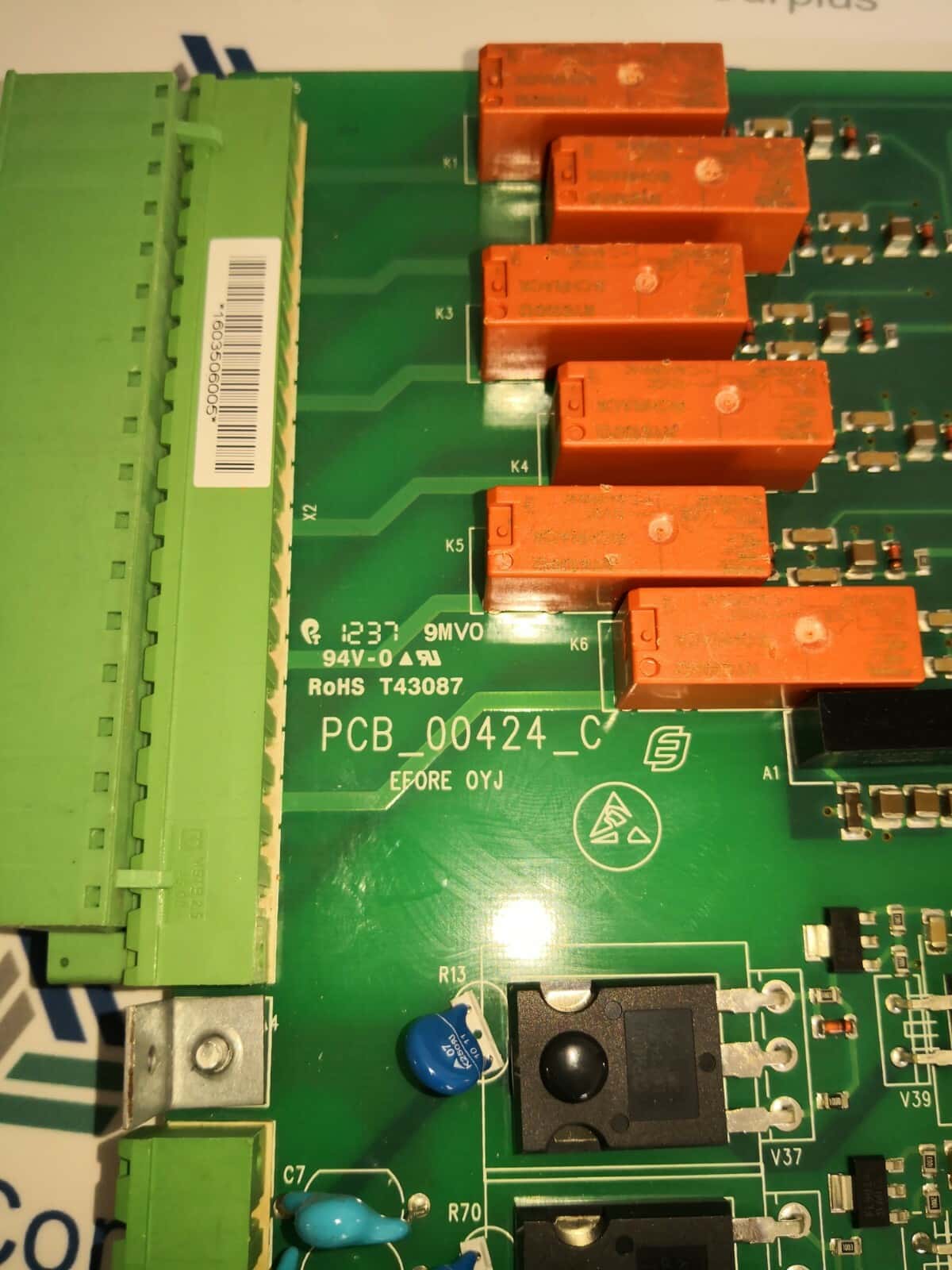 ABB 1MRK 002614-BAR00 ABB 1MRK 002614-BAR00 1MRK002614 BAR00 EFORE PCB_00424_C 4