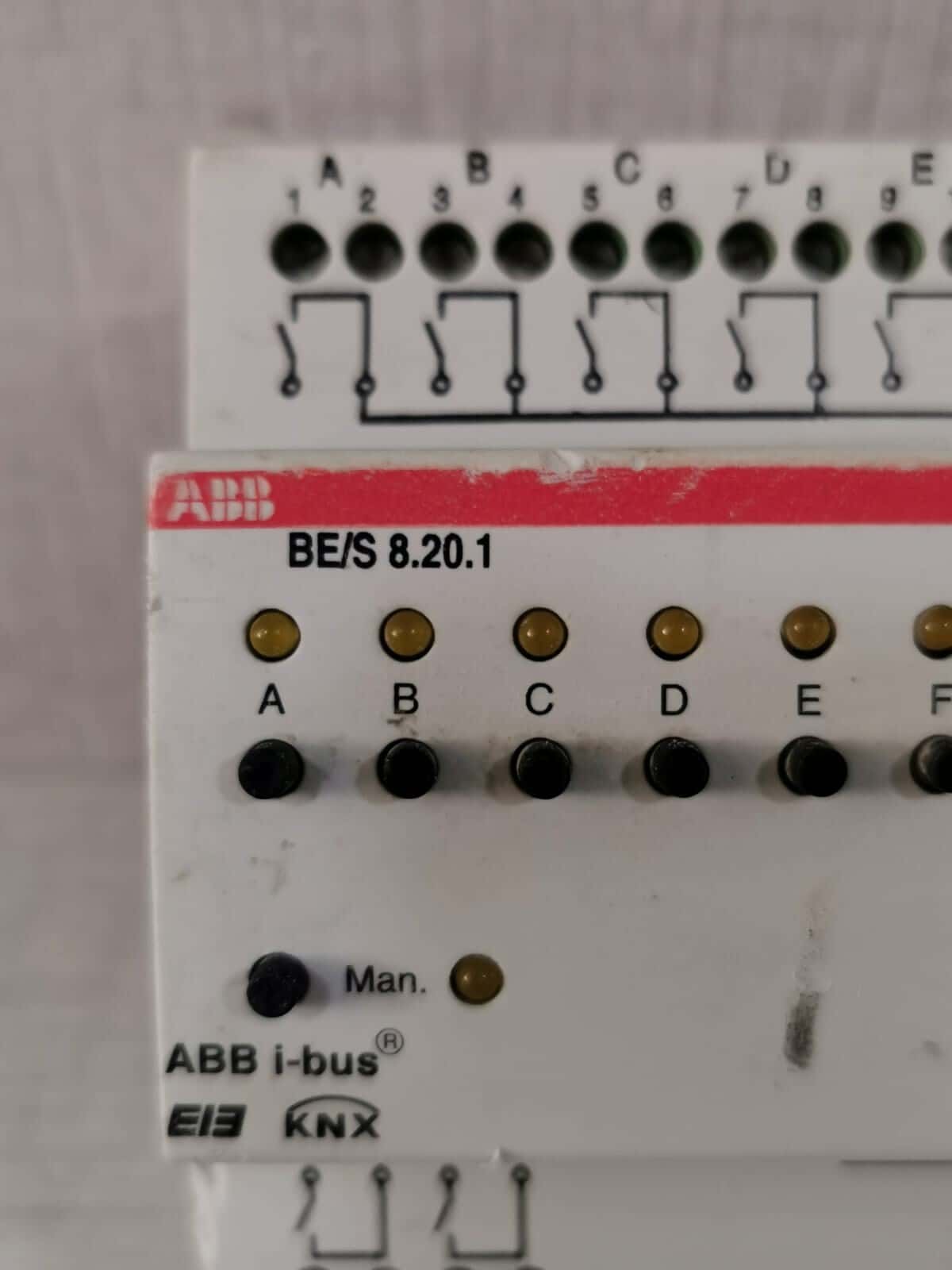 ABB 2CDG 1110 056 R0011 ABB BE/S 8.20.1 EIB/KNX REG Binary Input, 8-times, 230 V/ 2CDG1110056R0011 2