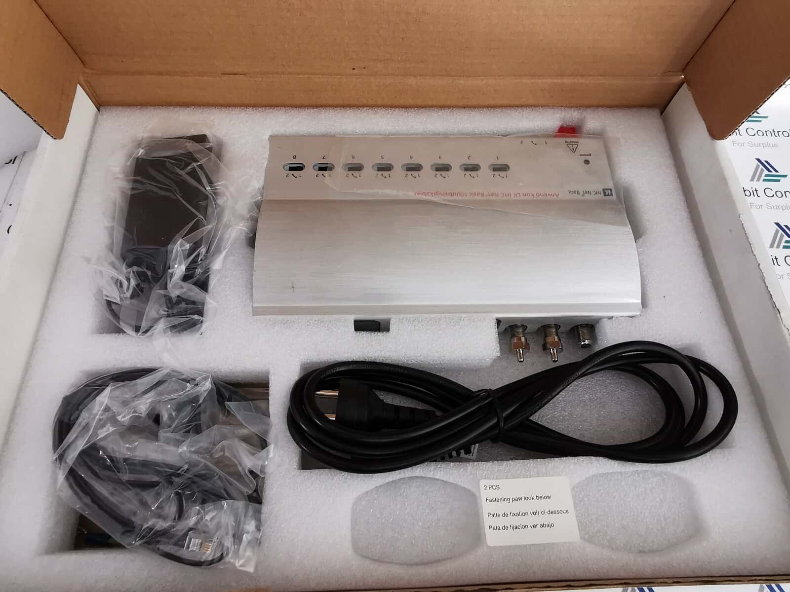 LK VDIR528000 Lk IHC Net Basic VDIR528000 / 8 Ports HUVUDENHET LEXCOM PERFORMANCE 1