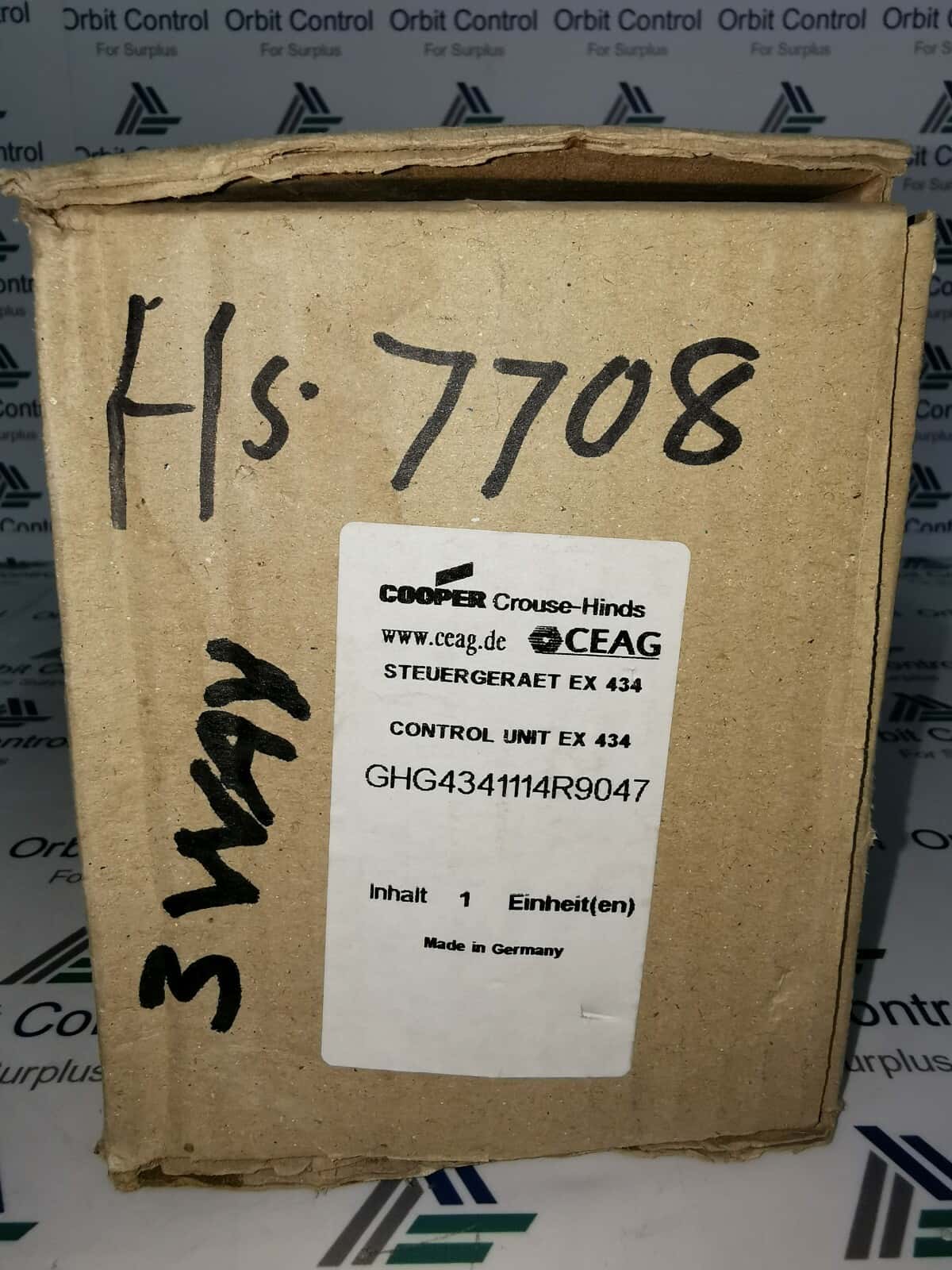CEAG GHG4341114R9047 CEAG GHG4341114R9047 690V AC 16A PTB 00 ATEX 3117 6