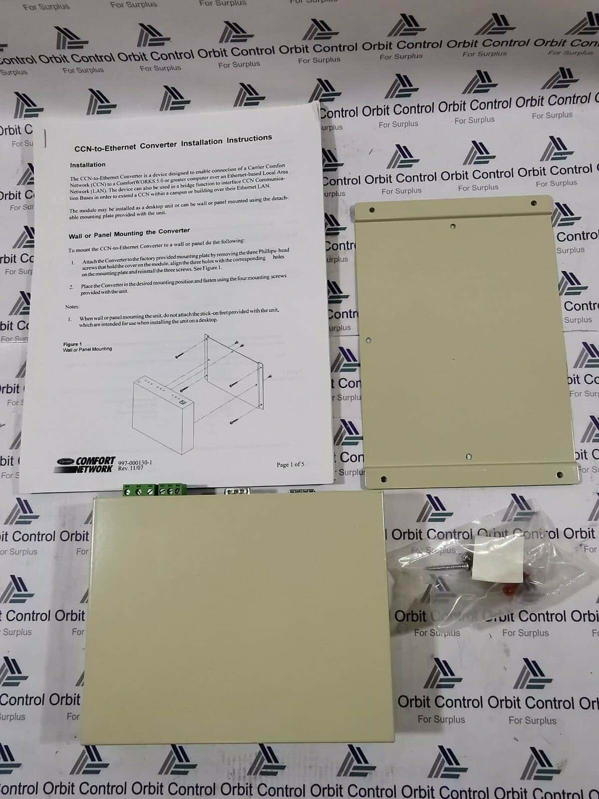 Carrier 33CN-ETHER Carrier 33CNETHER CCN Ethernet Converter 33CN-ETHER 3