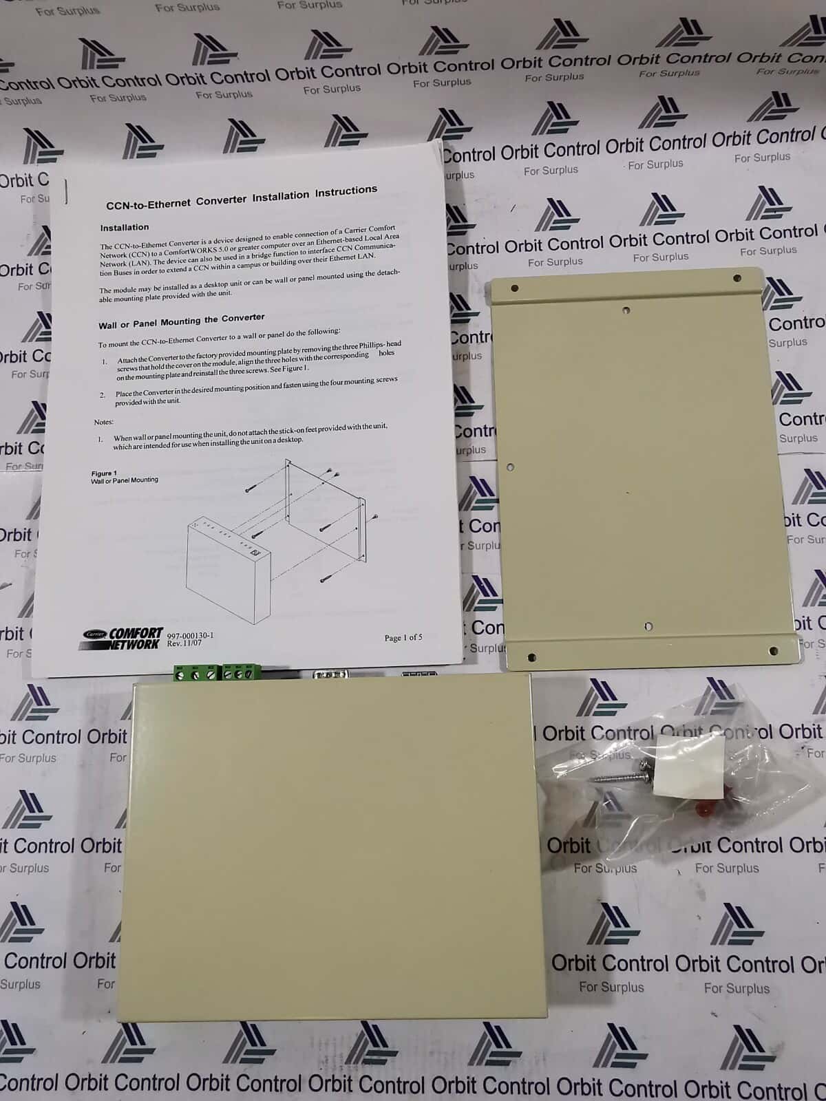 Carrier 33CN-ETHER Carrier 33CNETHER CCN Ethernet Converter 33CN-ETHER 8