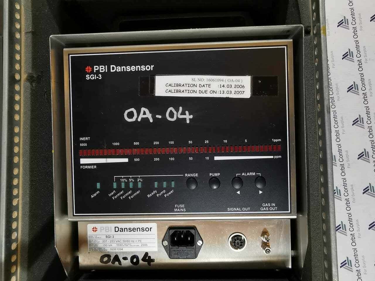 PBI Dansensor SGI-3 PBI Dansensor SGI-3 Oxygen Indicator 7