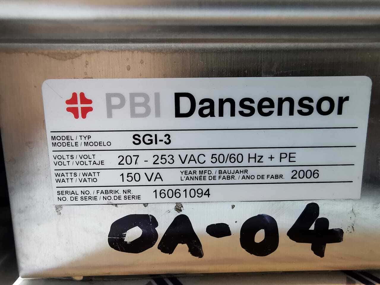 PBI Dansensor SGI-3 PBI Dansensor SGI-3 Oxygen Indicator 8