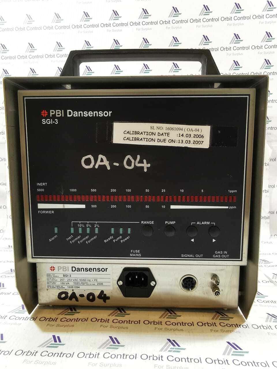 PBI Dansensor SGI-3 PBI Dansensor SGI-3 Oxygen Indicator 1