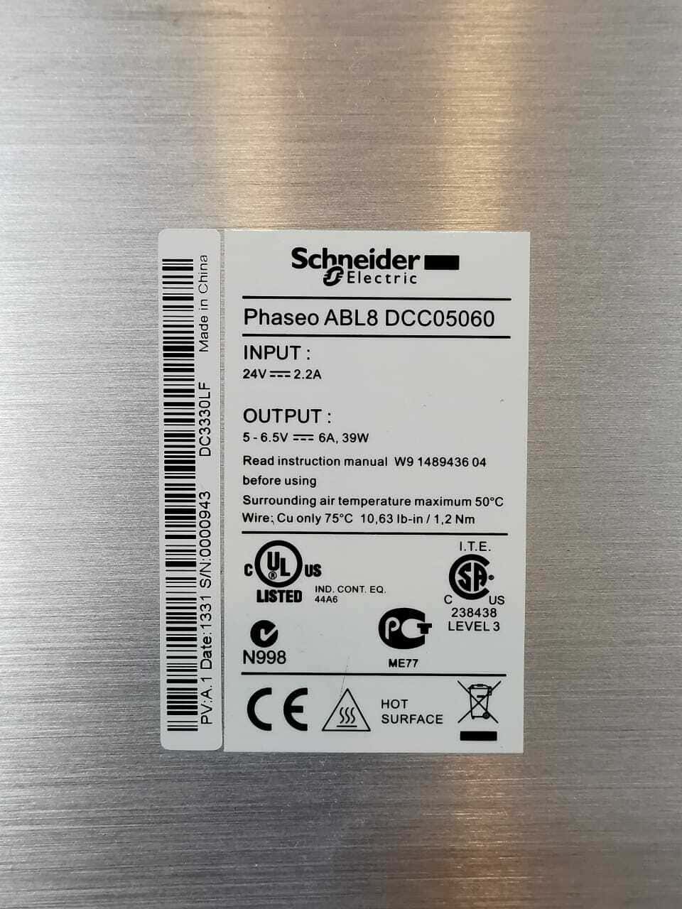 Schneider Electric ABL8 DCC05060 Schneider Electric ABL8 DCC05060 Module 2