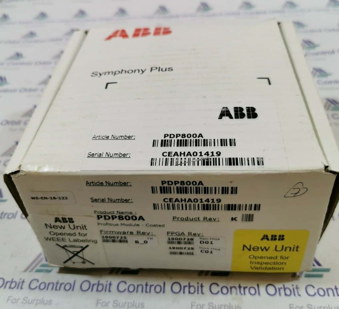 ABB PDP800A ABB PDP800A Profibus Interface Coated 2