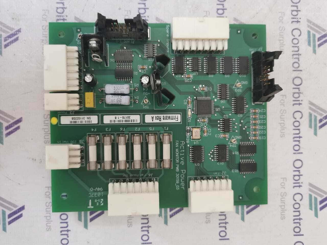 ACTIVE POWER PWB 30159_03 Active Power FAN MONITOR PWB 30159_03 2