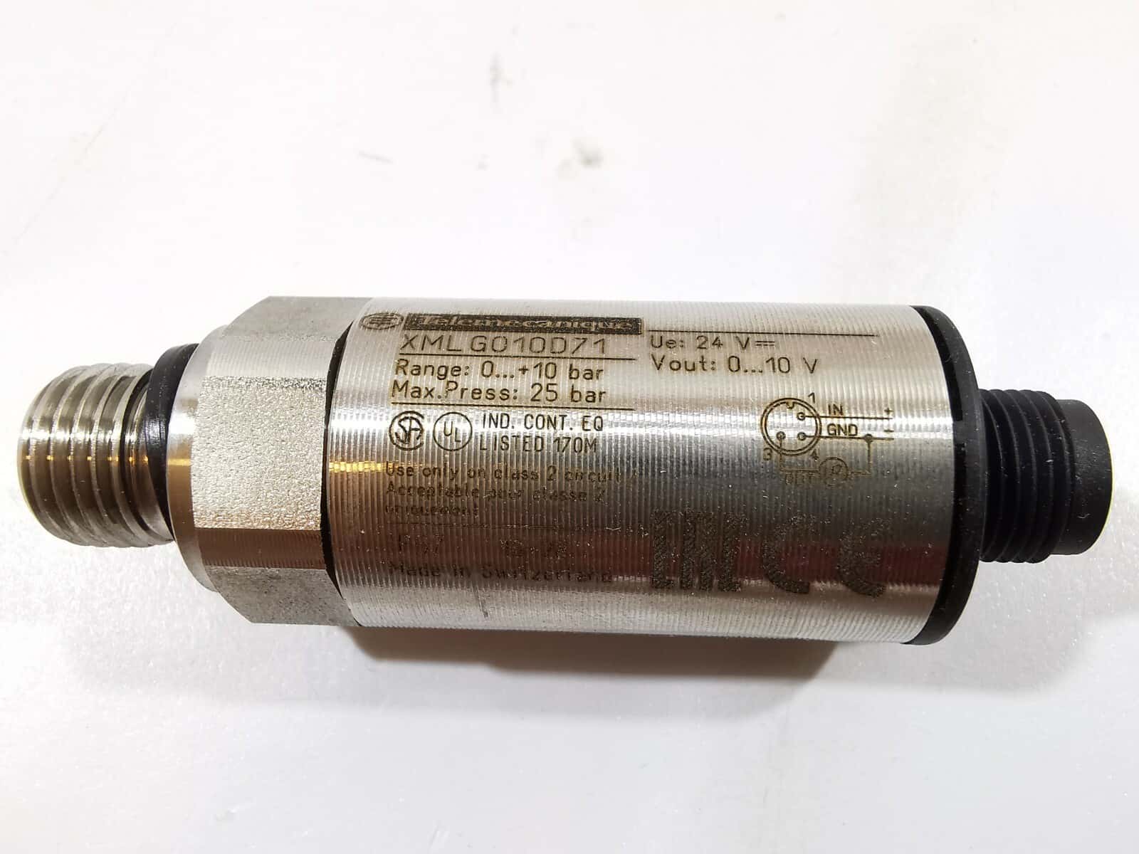 Telemecanique XMLG010D71 Telemecanique XMLG010D71 Pressure Transmitter 834224 2