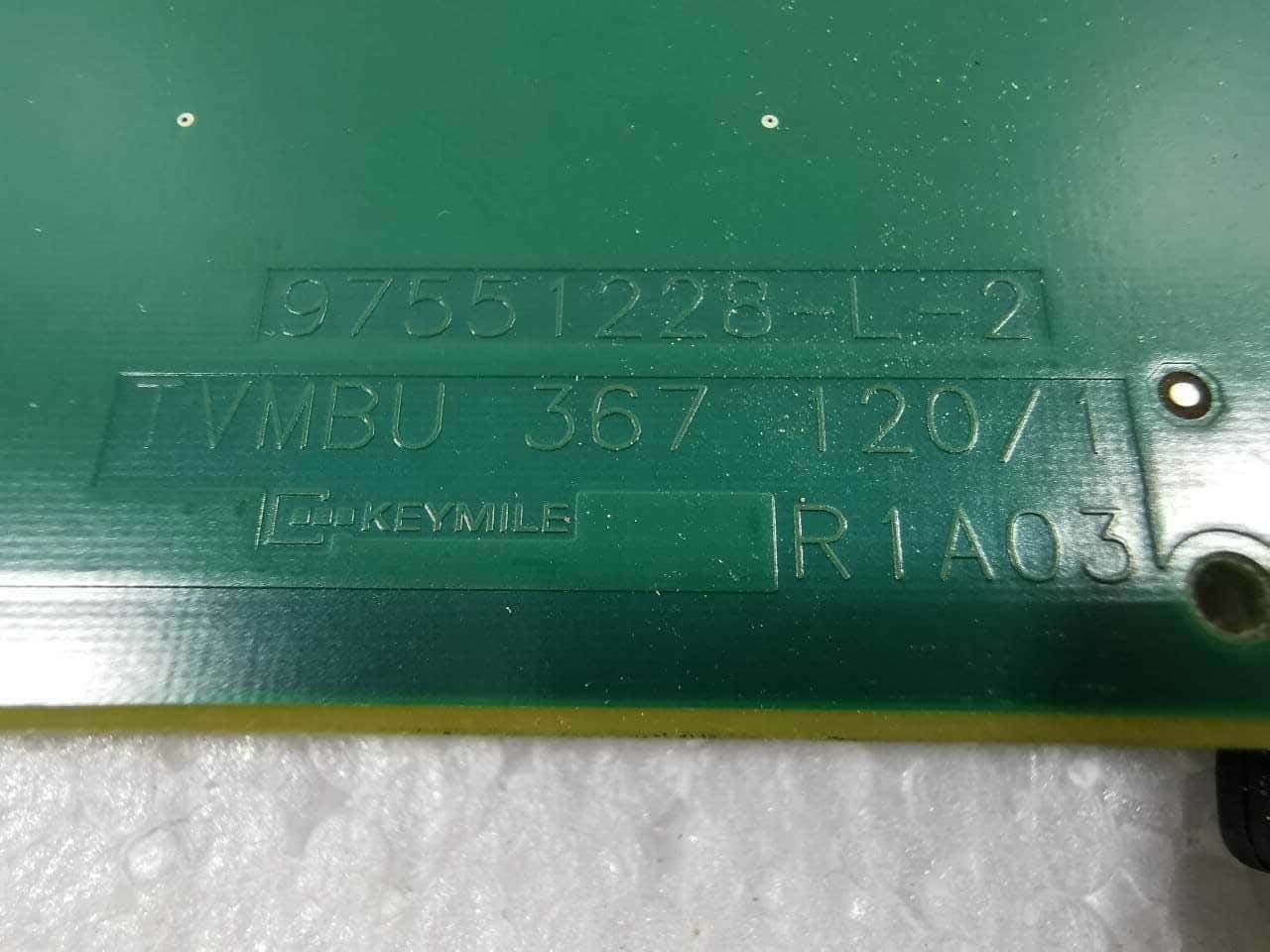 ABB 100989 ROFBU SYNUF ABB ROFBU 367 120/1 R1C 2007W45 SYNUF 100989 PC BOARD 10