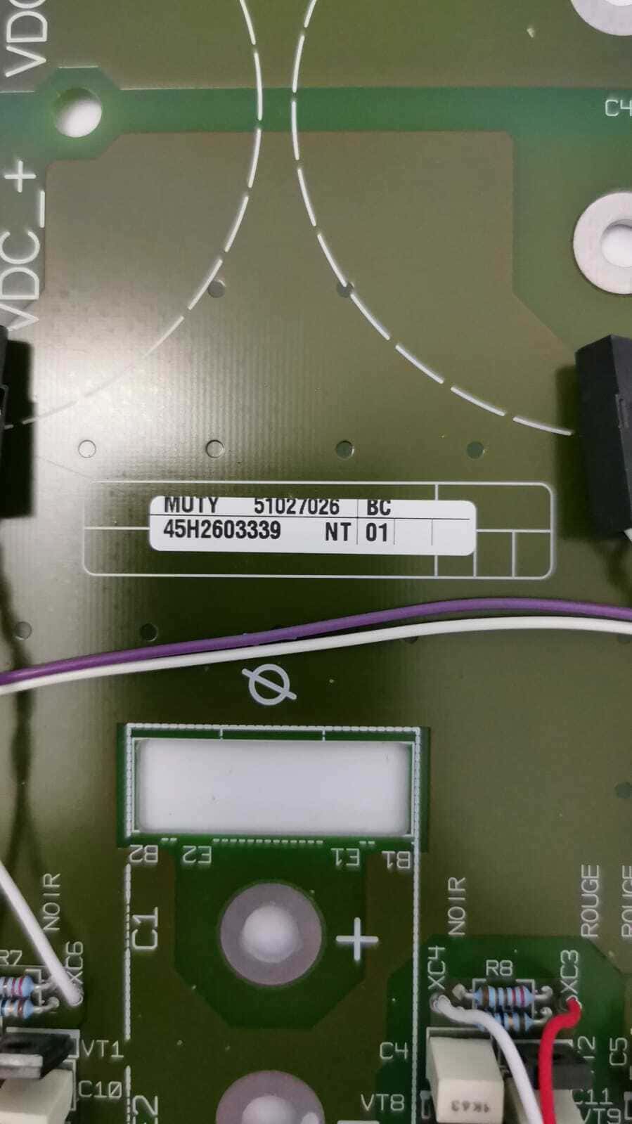 CARTE MUTY 51027025XD-2BA CARTE MUTY 51027026 BC Board 51027025XD-2BA 4