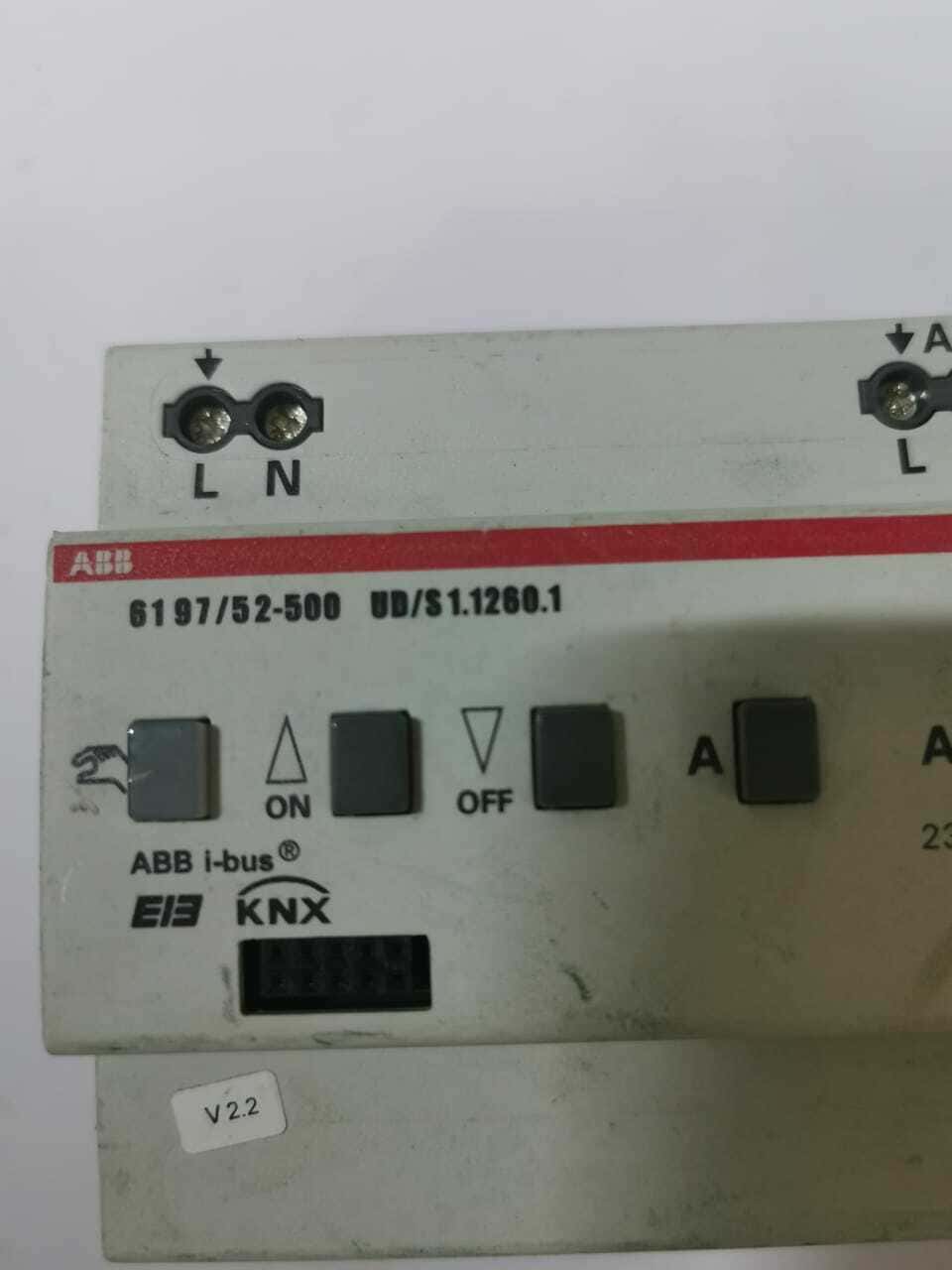 ABB 6197-52-500 ABB 6197-52-500 Universal Dimming Actuator UD/S 1.1260.1 2