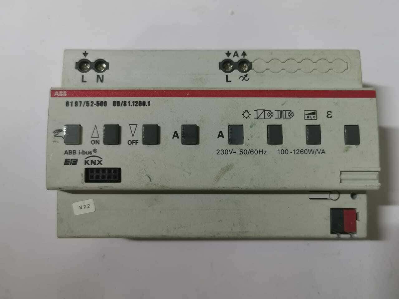 ABB 6197-52-500 ABB 6197-52-500 Universal Dimming Actuator UD/S 1.1260.1 1