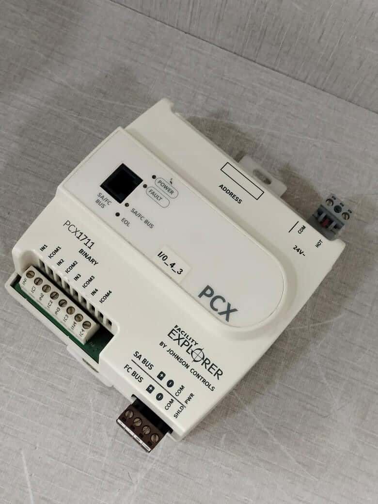 JOHNSON CONTROLS PCX1711 JOHNSON CONTROLS PCX1711 Digital Universal Programmable Relay REV T S/W VER 6.2 6