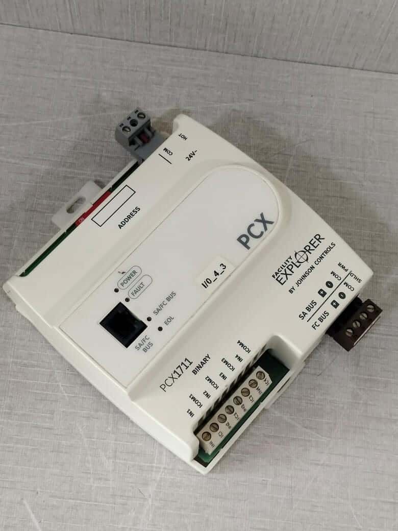 JOHNSON CONTROLS PCX1711 JOHNSON CONTROLS PCX1711 Digital Universal Programmable Relay REV T S/W VER 6.2 7