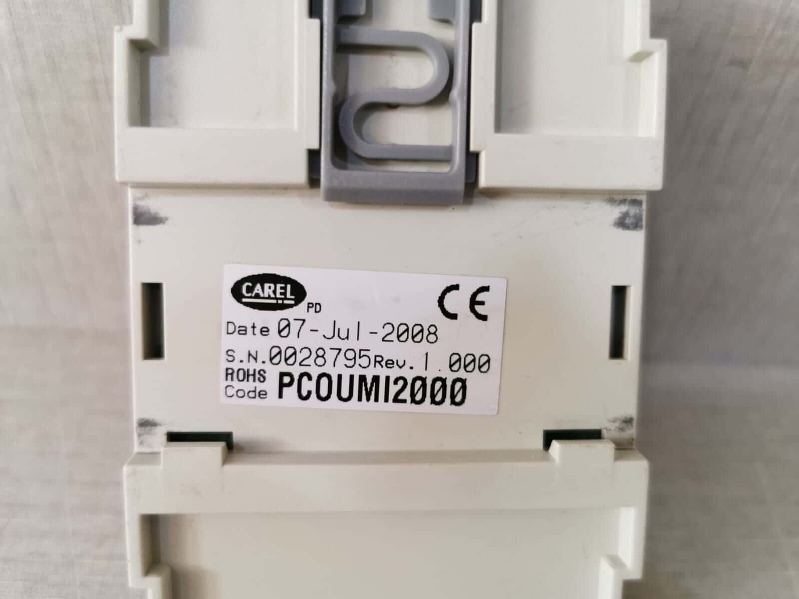 CAREL PCOUMI2000 REV.1 CAREL PCOUMI2000 REV.1.000 HUMIDIFIER INTERFACE MODULE 8