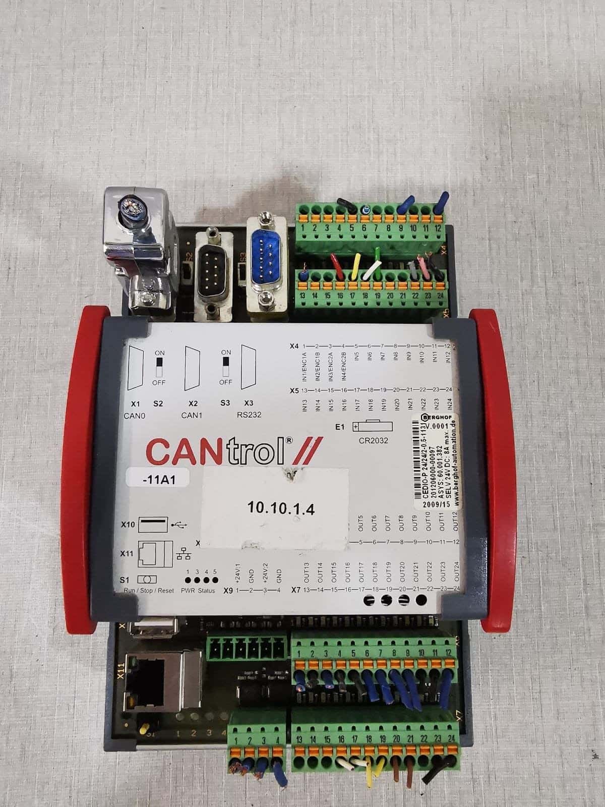 CANtrol CEDIO-P CANtrol 2C3790L00-LT PLC CONTROLLER MODULE CEDIO-P 2