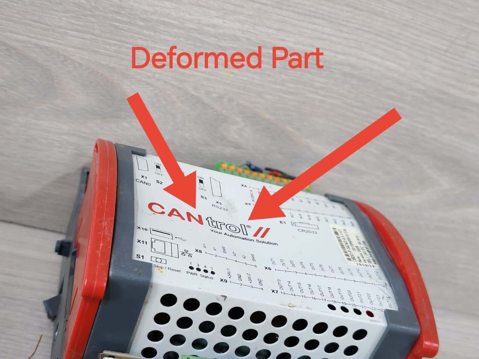 CANtrol CEDIO-P CANtrol 2C3790L00-LT PLC CONTROLLER MODULE CEDIO-P 5